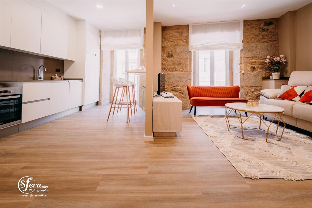 Apartamentos Rua Vella Caldas De Reis Zewnętrze zdjęcie