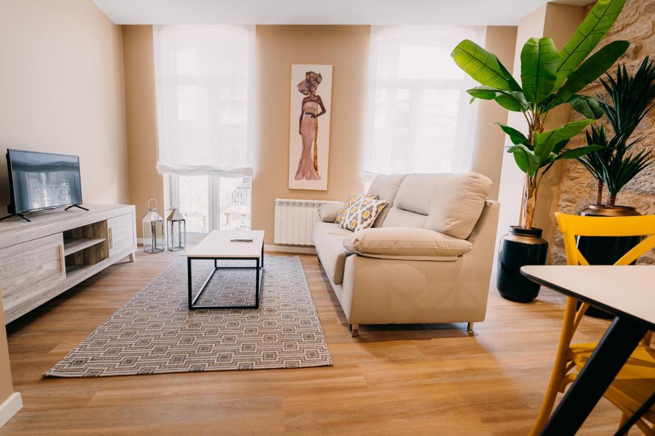 Apartamentos Rua Vella Caldas De Reis Zewnętrze zdjęcie