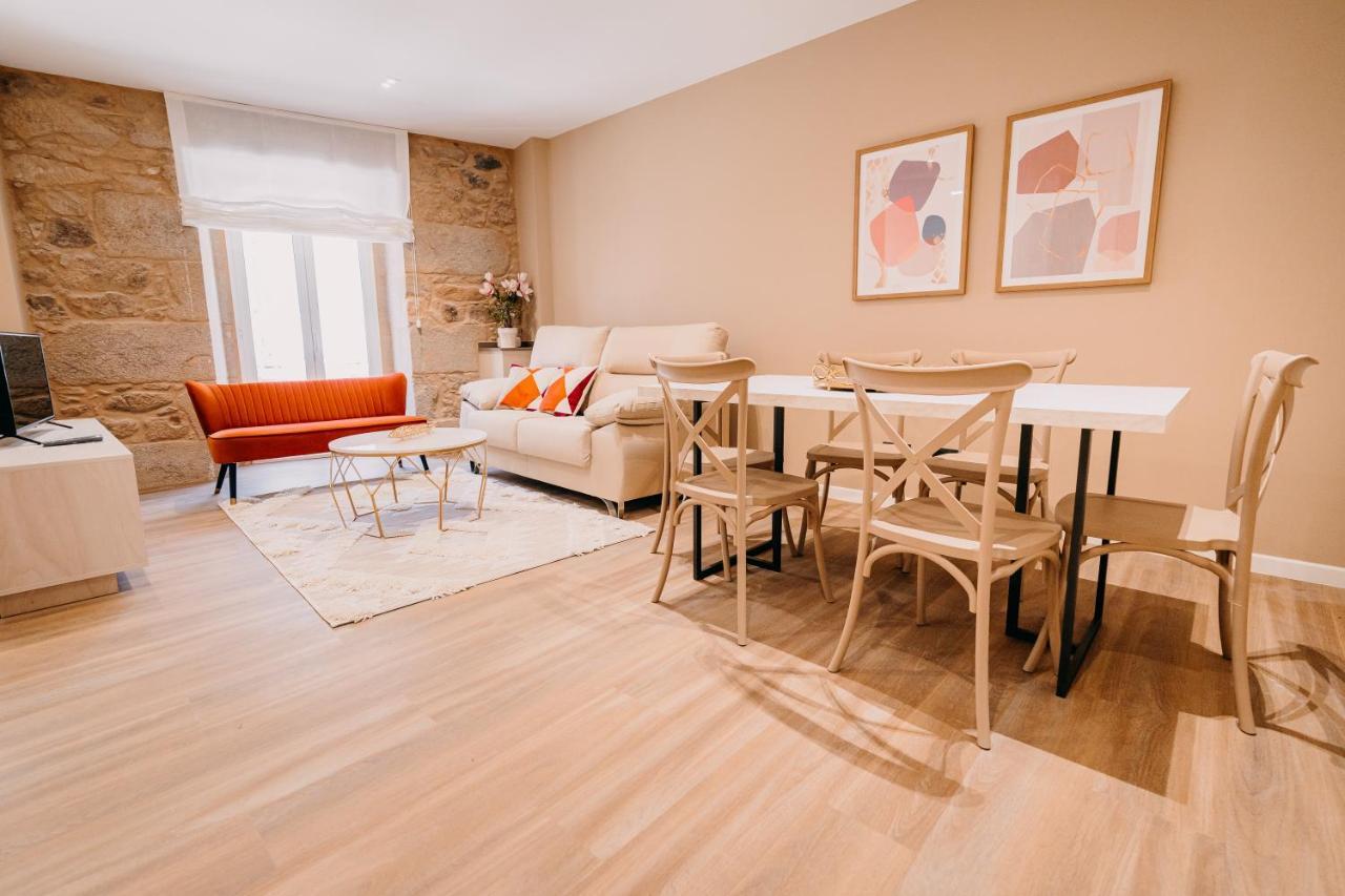 Apartamentos Rua Vella Caldas De Reis Zewnętrze zdjęcie